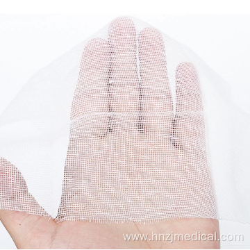 White Cotton Fabric Medical Absorbent Gauze Block